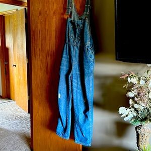 Extra large denim overalls, women’s brand unknown, barely worn